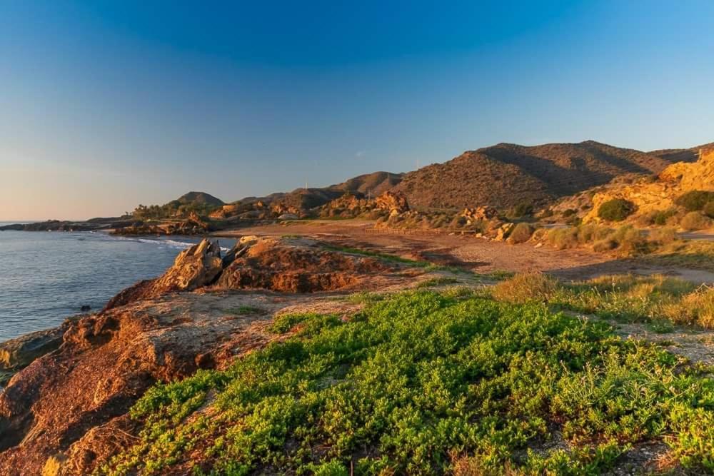 Apartamento Junto Al Mar En La Costa De Almeria El Pozo del Esparto Bagian luar foto