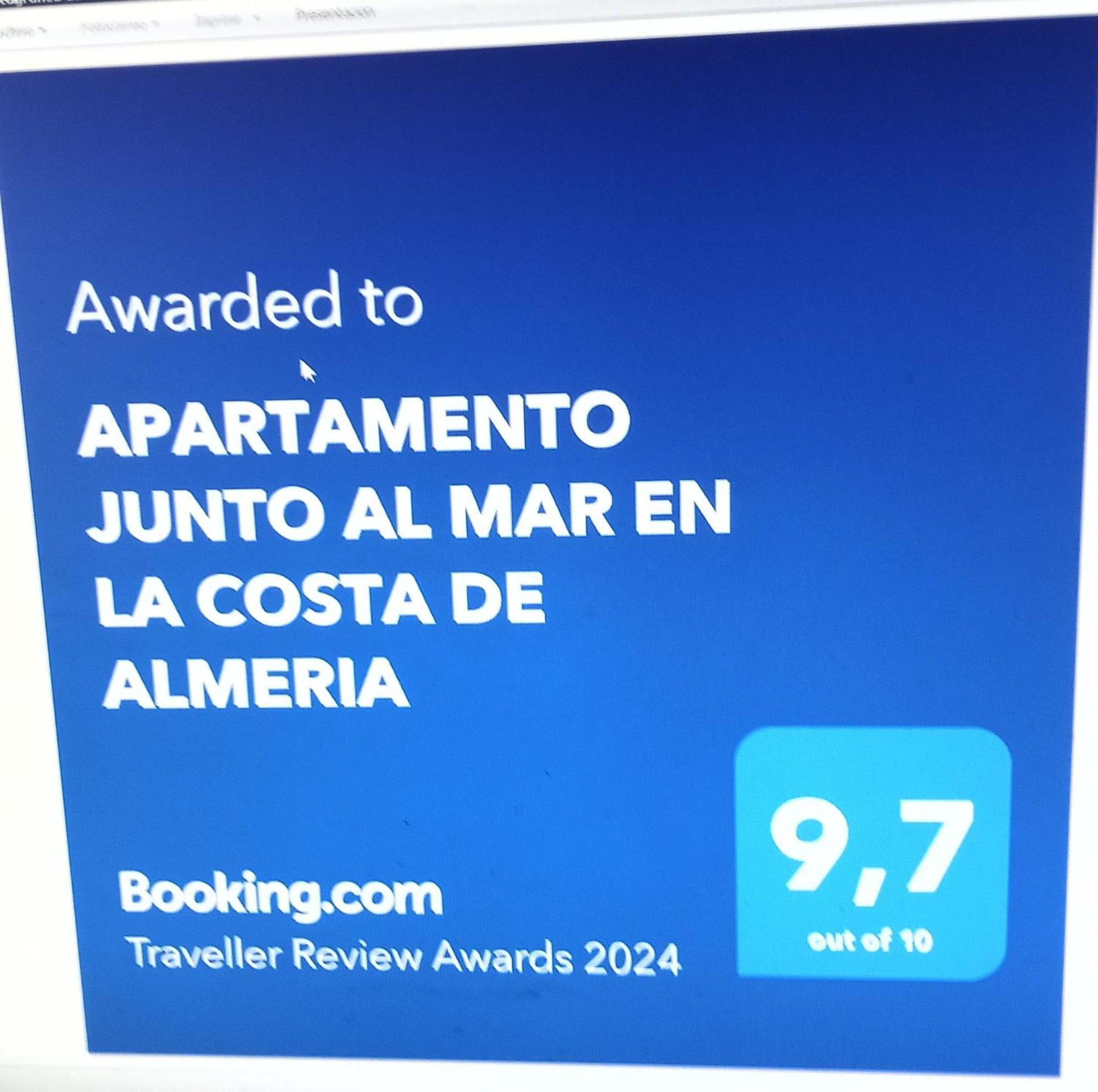 Apartamento Junto Al Mar En La Costa De Almeria El Pozo del Esparto Bagian luar foto